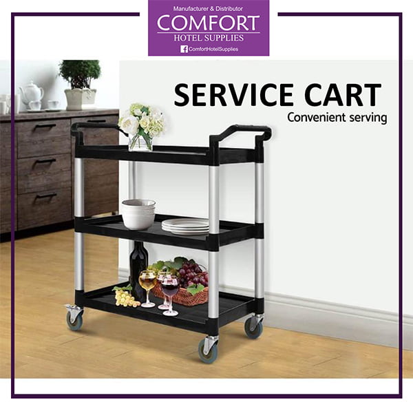 Service Trolley Stainless Steel